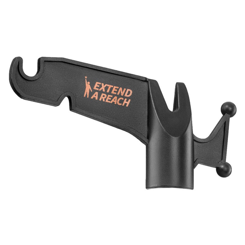 EXTEND-A-REACH Christmas Light Hanger Tool Attachment (Attachment Only) // Christmas Light Installation, String Lights, Birdfeeders // Twist-On Utility Hook Fits Standard  Acme Threaded Pole - Image 1